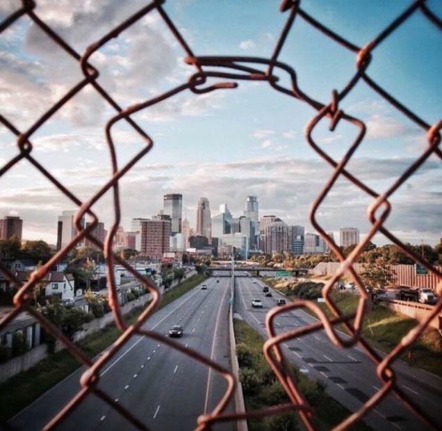 City-Through-Fence